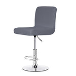 housse chaise élasthanne quadrillée moderne ajustable jaune gris restaurant banquet