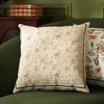 housse coussin motif floral peluche carré décoration maison lit salon voiture chambre coucher