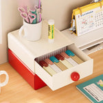 boîtes rangement tiroirs grandes capacités vert blanc rouge modernes minimalistes
