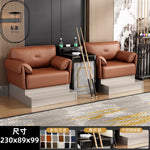 canapé moderne couleur beige bleu noir marron orange tapis minimaliste salon