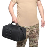 sac rangement cuisinière gaz tissu imperméable militaire beige compartiments poignées fixationsextérieur camping