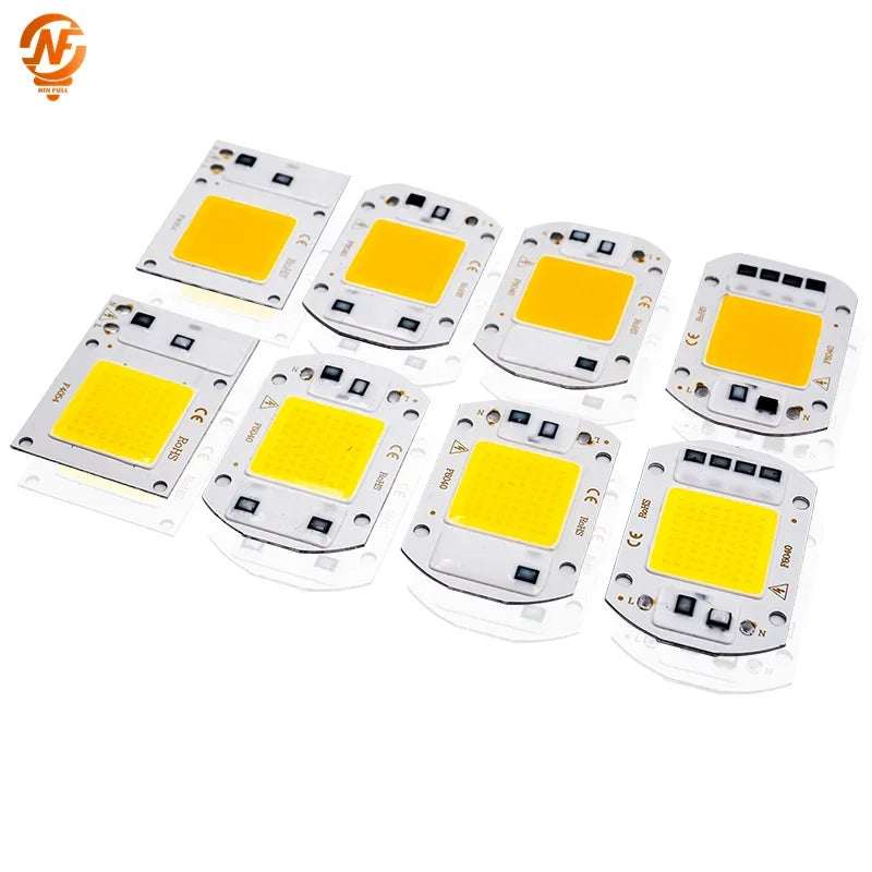 ampoule led chip 10w 20w 30w 50w sans pilote diy cool white warm white