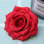 décoration intérieure fleurs artificielles roses soie réaliste blanc rose jaune valentin mariage anniversaire