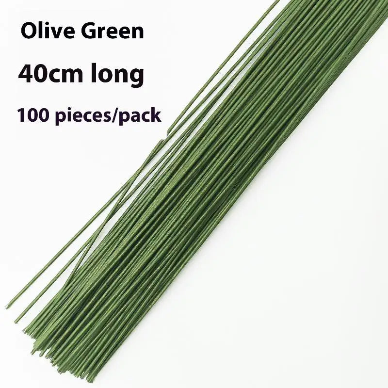 décoration maison branche fleur vert plastique simple intérieur fêtes mères