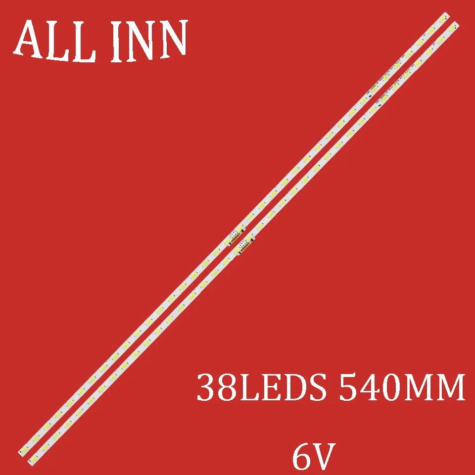 barre lumineuse led 540mm blanc argenté rouge 38 leds connecteurs électriques modernes technique
