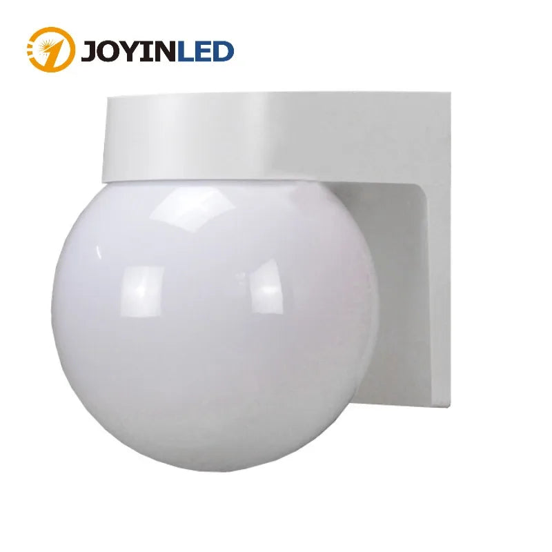 applique murale led étanche e27 moderne blanc mat patioextérieur lumière