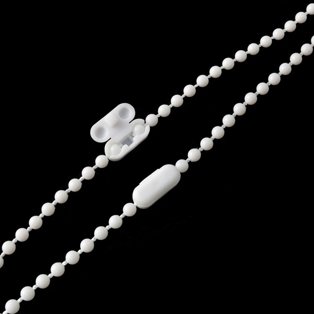 chaîne blanc modernes clips fixation fenêtres opaques uniformes 17mm 7mm