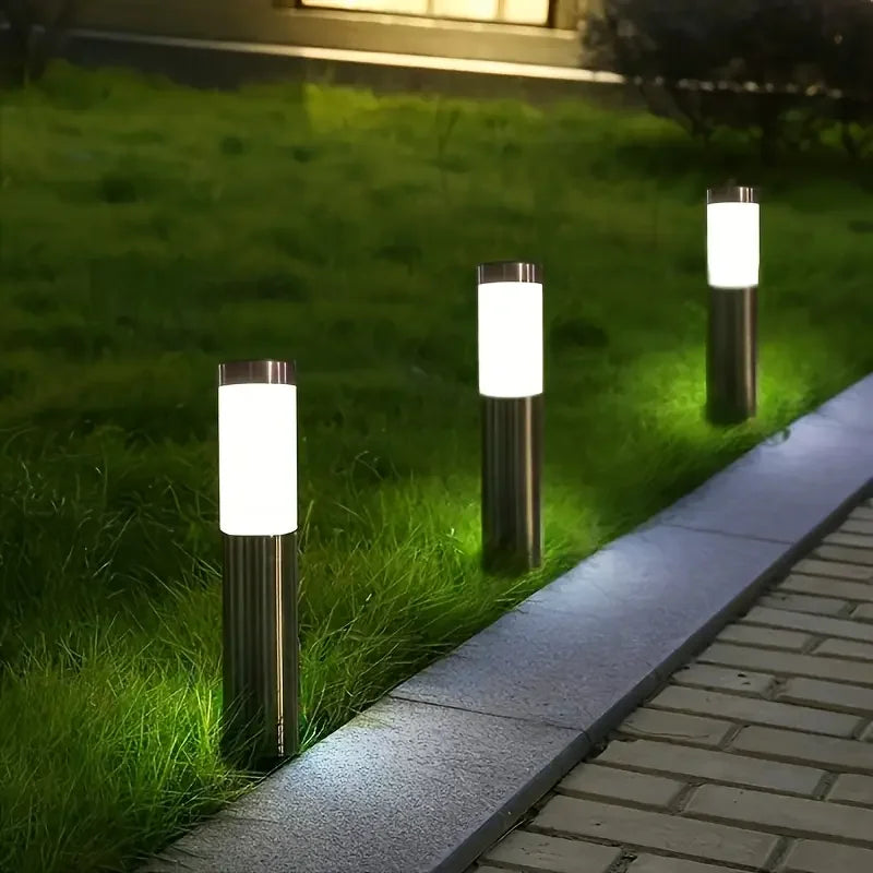 lampe solaire extérieure capteur mouvement led moderne jardin cour terrasse éclairage autoinstallation certifiée
