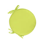 coussin rond mousse pu polyester coton antidérapant moderne couleur verte violet marron
