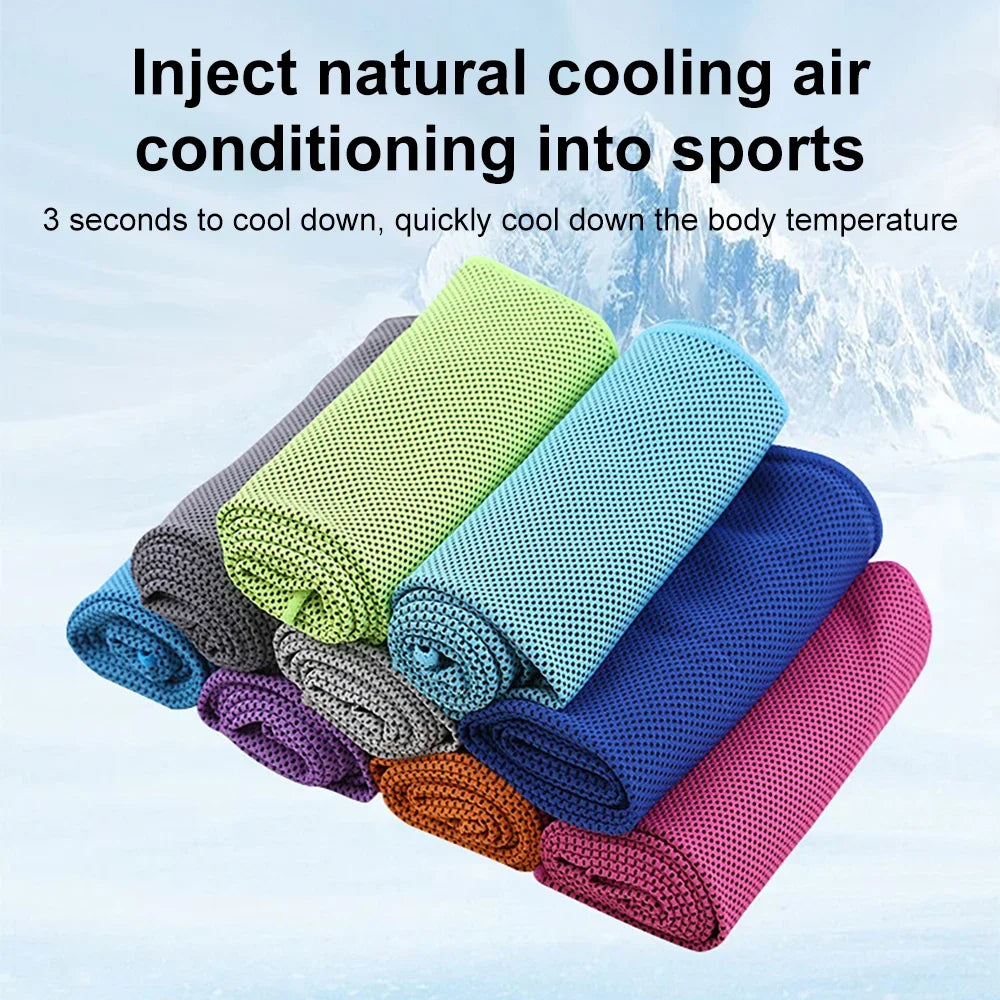 serviettes sport séchage rapide polyester coton imprimés bleu vert gris moderne