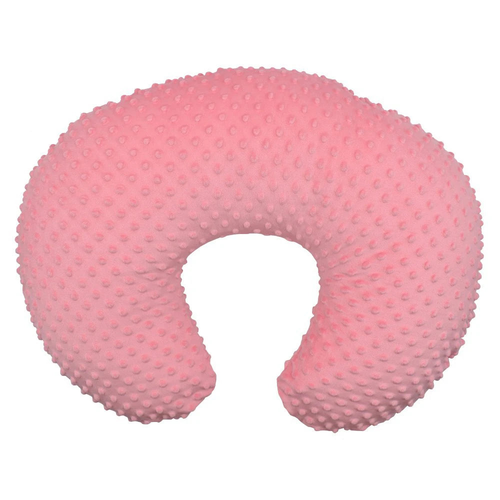 coussin portage bébé texture pointillée violet clair quatre saisons confortable zipper dos mois