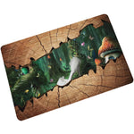 tapis sol antidérapant motif nature 3d effet cracké intérieur extérieur cuisine bain porte