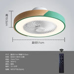ventilateur bois led gris blanc minimaliste moderne télécommande luminoșité variable certifications sécurité chambre salon