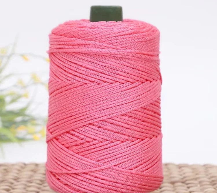 corde coton tressée 3mm fil tissé décoratif couture artisanat accessoires faits main