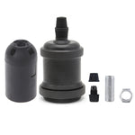 ampoule vis e27 bronze noir cuivre argenté texture brossée vintage opacité fixée vis câble
