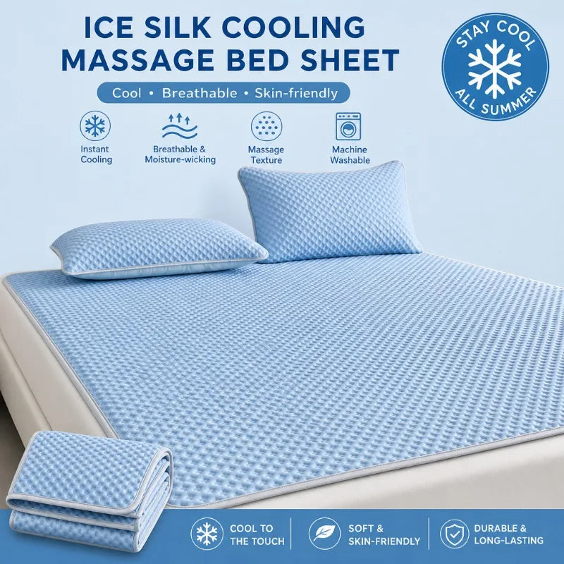 drap lit bleu clair texture points régulières moderne adhésif chambre adulte lit sommeil optimal