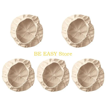 couvre assiettes tissu beige clair simples rustiques pâtisserie kit pièces