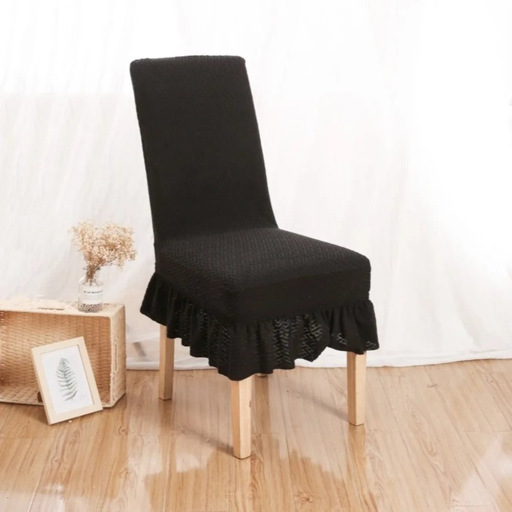 Housse chaise rayées polyester gris beige vert noir classique opacité chaises banquets adultes moderne