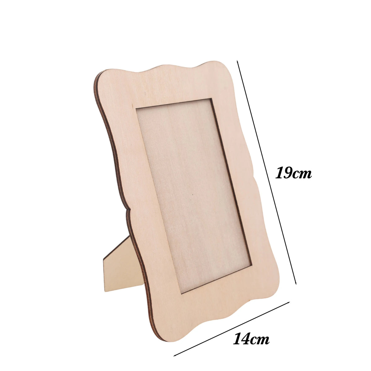cadres photo bois décorés motifs étoiles cœurs stickers ornements table festive anniversaire enfants vibrant