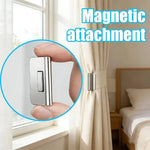 clips magnétiques rideaux argentés modernes empêchent infiltration lumineuse sans perçage fixes occultants chambre