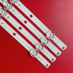 bande led 1055mm 10 leds 3v blanc moderne éclairage télévision fixe