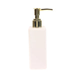 distributeur savon liquide bouteille rechargeable pompe contemporain rose clair vert pastel noir blanc mat