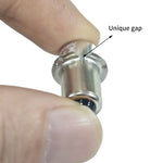 ampoule led argentée jaune 4w 1060v moderne diodes travaux vélo