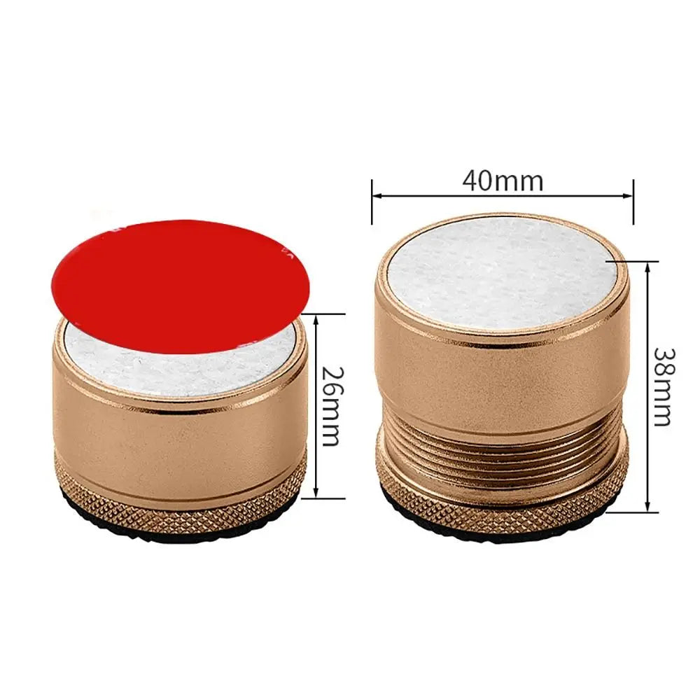 pieds lit ajustables moderne noir or rouge base réglable rond lisse opaquet