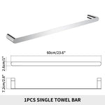 porte serviettes mural acier inoxydable noir doré argenté lisse moderne vis