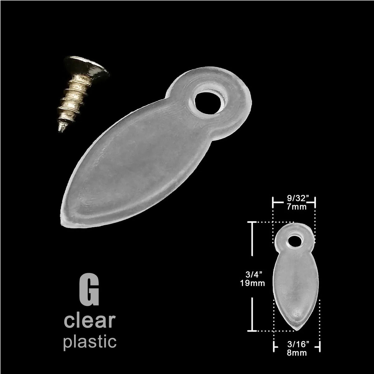 clips métalliques vis clips argent doré moderne fonctionnels fixations vis rond métal
