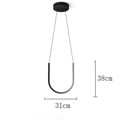 suspension lumineuse moderne or noir blanc ampoules led minimaliste contemporain semi encastrée certifications ul