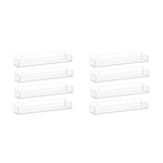 rangement mural épices transparent moderne vis fixations compartiments cuisine organisation.storage holder spice acrylic transparent