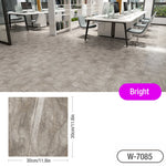 autocollants sol marbre blanc gris moderne adhésifs pvc 30x30cm pack 12 pièces