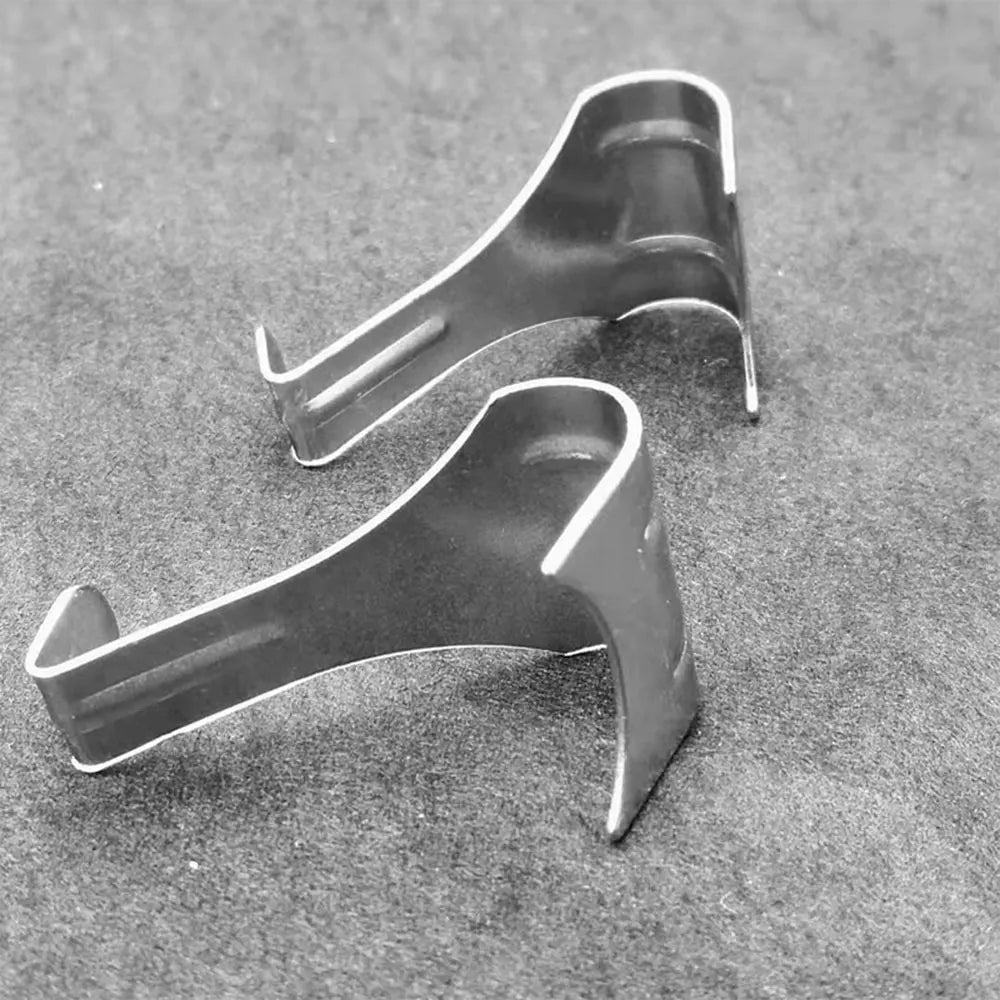 porte clés argenté moderne plat lisse 53mm 29mm 11mm pack 50 pièces