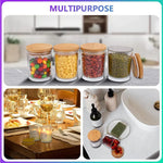 bougies parfumées marron translucides couvercle bambou moderne minimaliste étiquette souhaits flask huiles essentielles