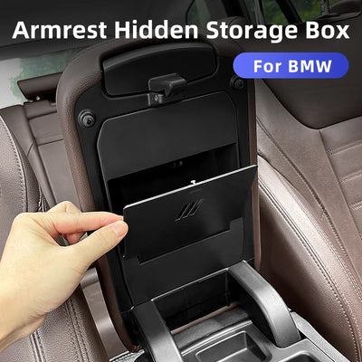 Boîte de rangement accoudoir central BMW G20 noir