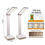 lampe pliable rechargeable led blanc moderne sans ombre tactile contemporaine 5v usb