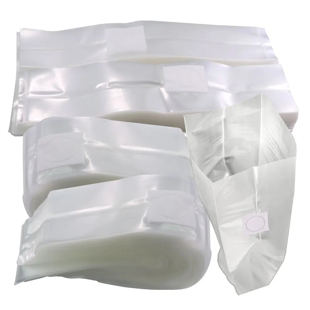 sac culture champignons blanc transparent respirant polypropylène clips fixation jardinage