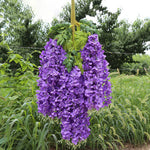 guirlande florale artificielle 12 pièces couleurs multiples décoration intérieure mariage romantique cascade fleurs vertes