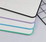tapis souris moderne noir vert bleu rose violet uni opaques