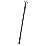 tige pêche noire plastique simple crochet poignée 13 24 inches