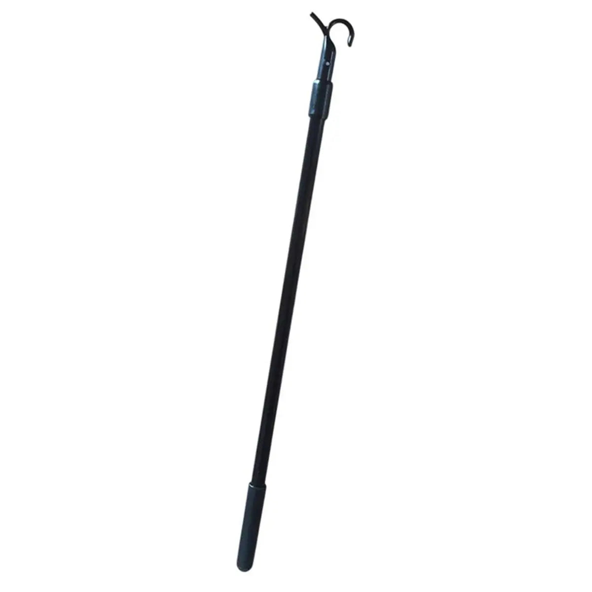 tige pêche noire plastique simple crochet poignée 13 24 inches
