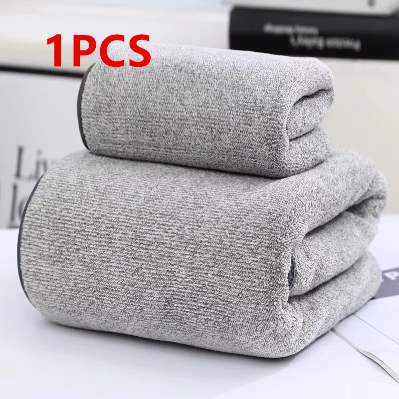 serviettes bain fibre bambou rayées moderne gris clair absorbantes rapide séchage lavage machine qualité