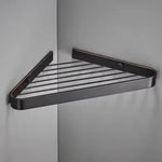 étagère salle bain dorée moderne deux niveaux fixations bouteilles parfum pot crème porte savon