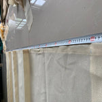 rideau moderne beige clair texture tissée fixations 2x3m haute résistance uv