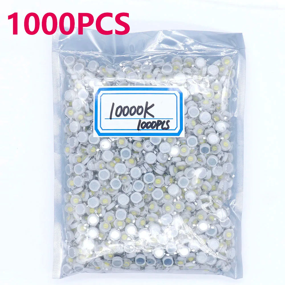 diodes led 1w 3w blanc chaud froid jaune vert bleu puce smd 3.2v 3.6v