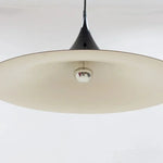 suspension lumineuse pendentif moderne noir blanc ampoule e27 métal certification flux luminescent