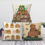 taie d'oreiller coussin cartoon personnages Noël coton polyester 40x40cm 45x45cm 50x50cm 60x60cm fixations