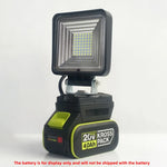 lampe travail led noir vert moderne clips charge usb interrupteur indépendant