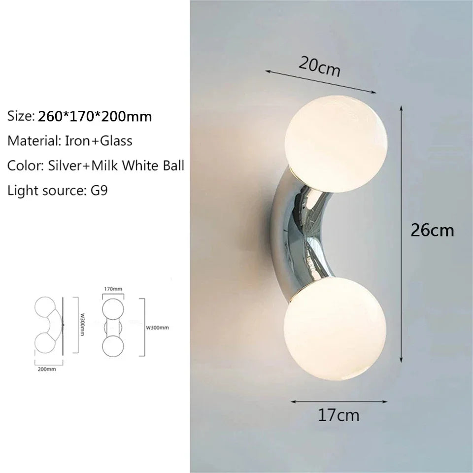 Chandeliers suspendus modernes 10 13 ampoules LED argentées lumière blanche minimaliste